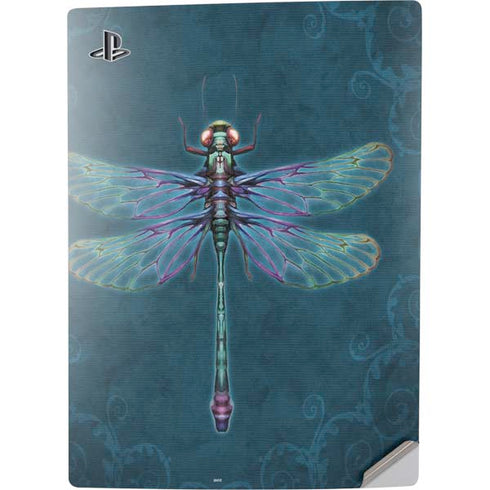 Brigid Ashwood Mystical Dragonfly PS5 Digital Edition Console Skin
